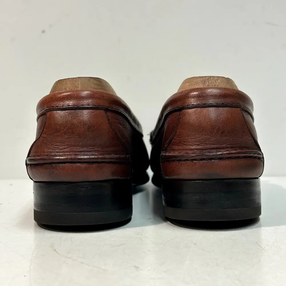 NEW HEELS Rancourt & Co. x Polo Ralph Lauren Tassel Loafer Bench Made USA 8 D
